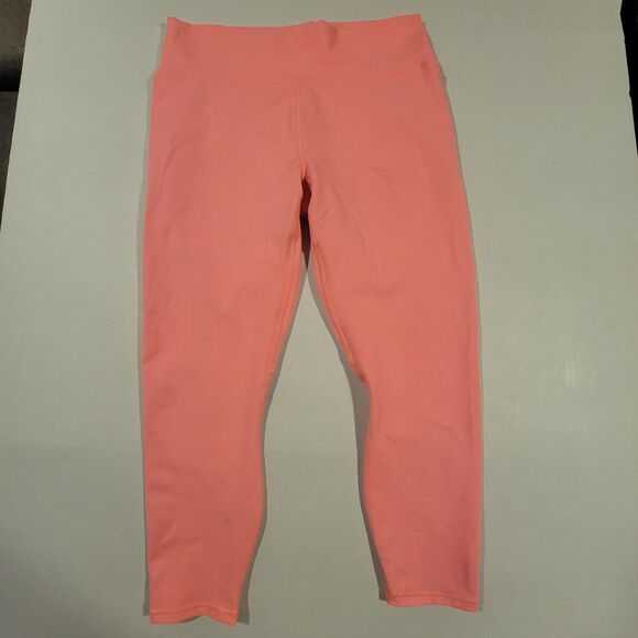 Women's Fabletics PowerHold Leggings Pink - Picture 1 of 6